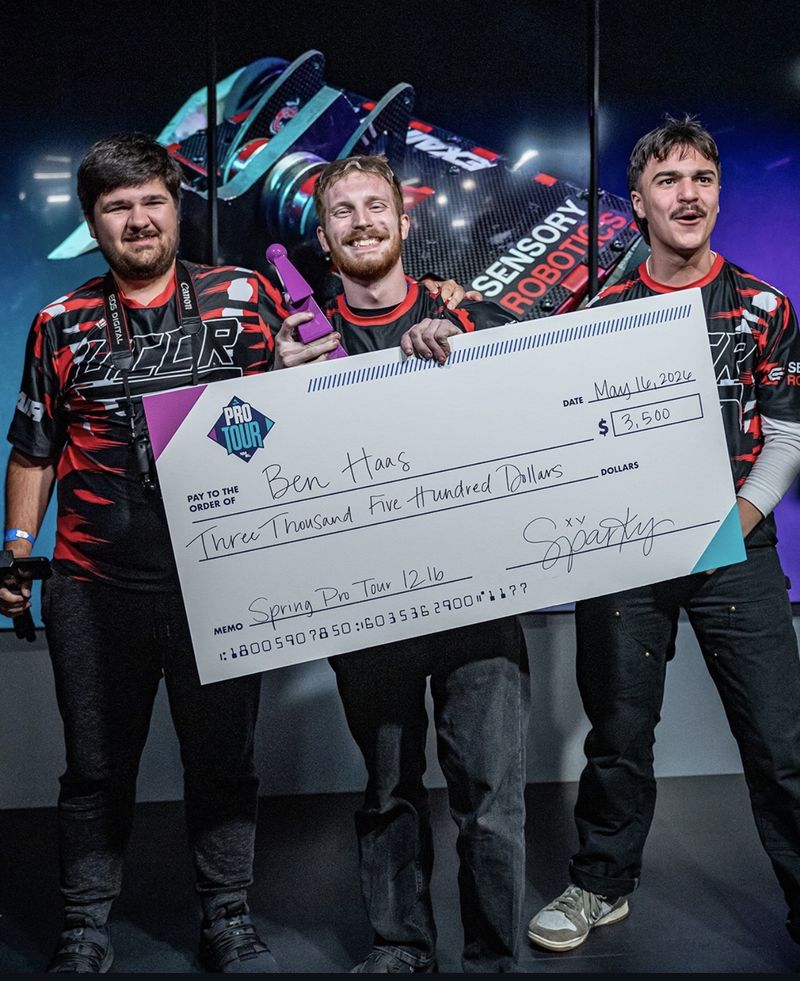 UCCR members accepting a competition prize